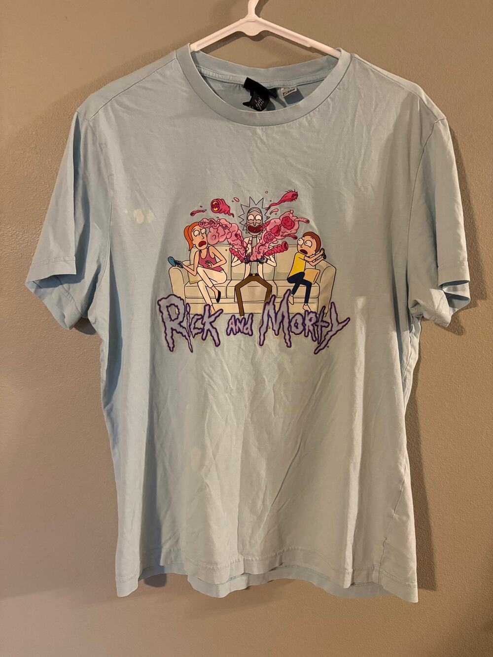 H&M Rick and Morty T-shirt size medium